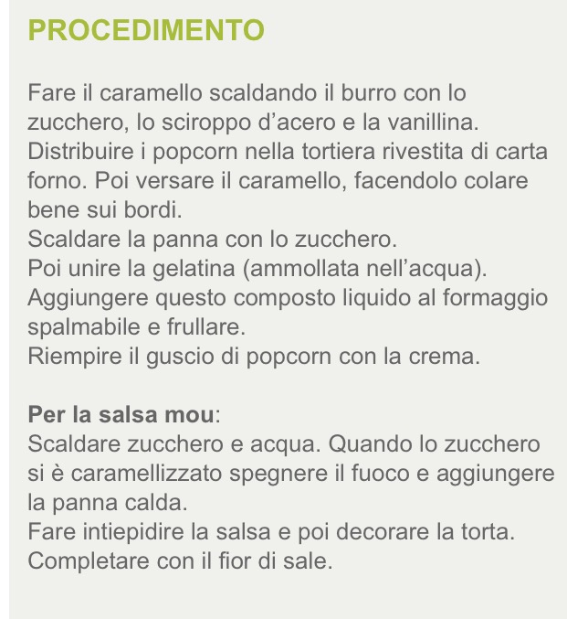 Cheesecake a freddo con base di mais scoppiato caramellato e copertura al caramello salato8